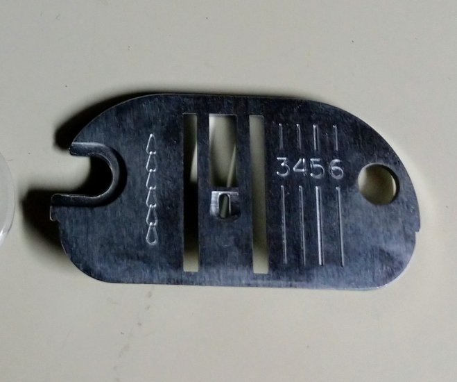 (image for) Chain Stitching Needle Plate, Item NP975, Singer 758 & Others - Click Image to Close