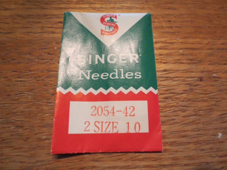 (image for) Singer, 2054-42, #10, Item N32, 2 Needles - Click Image to Close