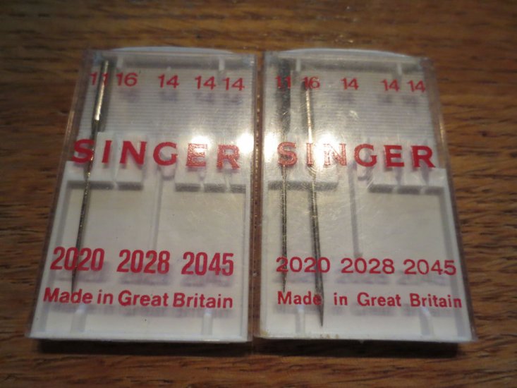 (image for) Singer, 2020, Item N46, 3 Needles - Click Image to Close