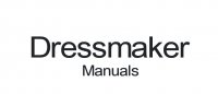 (image for) Dressmaker Sewing Machine, Original Instruction Manual, SS-2402