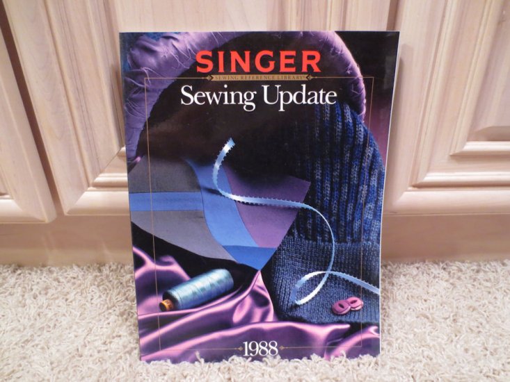 (image for) Book, Singer, Sewing Update 1988 - Click Image to Close
