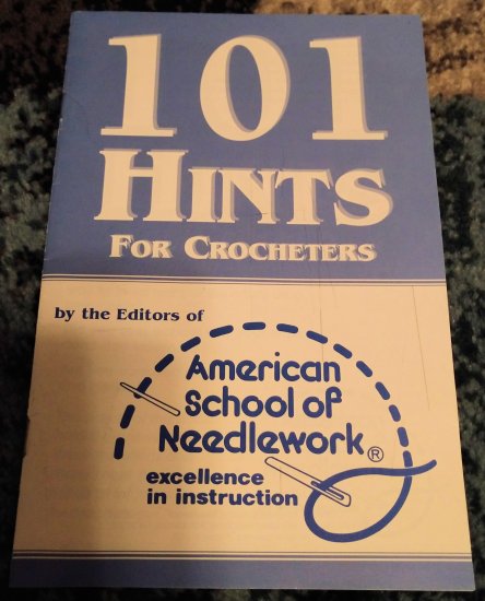 (image for) Booklet, 101 Hints for Crocheters - Click Image to Close