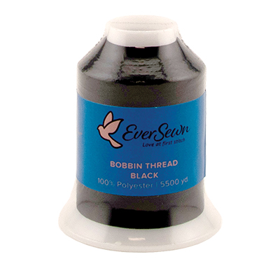 (image for) EverSewn Polyester Bobbin Thread, Black or White ** - Click Image to Close