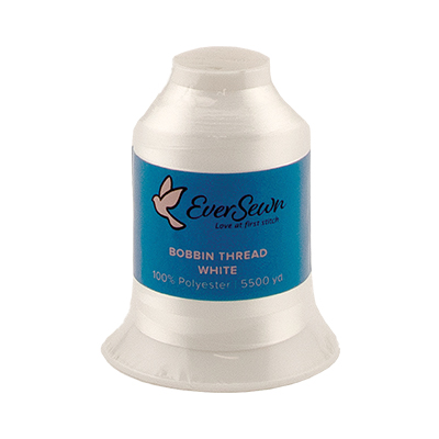 (image for) EverSewn Polyester Bobbin Thread, Black or White ** - Click Image to Close