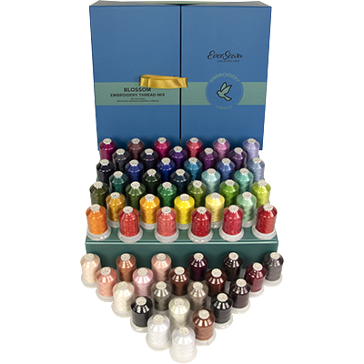 (image for) EverSewn Polyester Embroidery Thread, 60 Spools ** - Click Image to Close