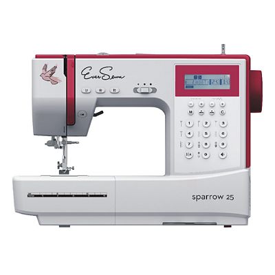 (image for) Eversewn Sparrow 25 Computerized Free Arm/Flat Bed Sew. Machine - Click Image to Close