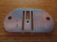 (image for) Needle Plate, Item NP969, Part 507224