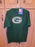 (image for) NFL Green Bay Packers Dark Green Men's T-Shirt, L, (3)