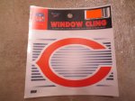 2 NFL Chicago Bears Logo Window Clings (121)
