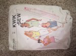 (image for) Pattern, Kwik Sew, 2481, Sizes XS, S, M, L, and XL