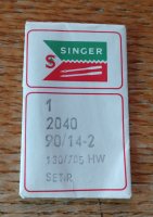 (image for) Singer 2040, 90/14-2, 130/705HW, Set R, 1 Needle, N188