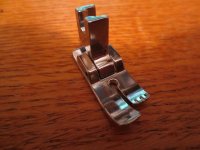 (image for) Straight Stitch Foot, Low Shank, Center, Wide, Item SSFLSCW