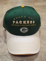 (image for) NFL Green Bay Packers Baseball Cap Hat, Green & White (64)