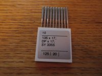 (image for) MUVA, 135X17, DPX17, SY335, 125/20, Item N64, 10 Needles