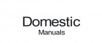 Domestic Sewing Machine, PDF Instruction Manual, Model 151