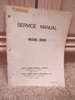 (image for) White 8600 8800 Service Manual