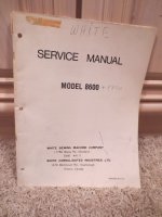 (image for) White 8600 8800 Service Manual
