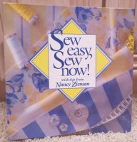 Book, Sew Easy Sew Now with Tips from Nancy Zieman, Binder