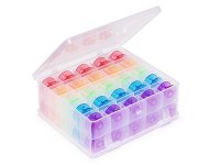(image for) Bobbin Box with 50 Plastic Bobbins