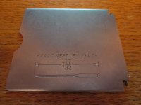 (image for) Slide Plate, Item SP811