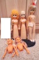 (image for) VINTAGE ANTIQUE DOLLS AND DOLL PARTS FOR CRAFTING