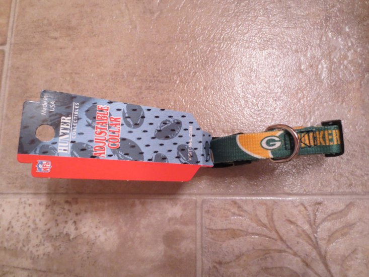 (image for) NFL Green Bay Packers Adjustable Dog Cat Pet Collar, XXS, (21) - Click Image to Close