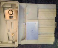 (image for) Kenmore, 5 Buttonholer Templates, Buttonholer Plate and Adapter, KB-65-5
