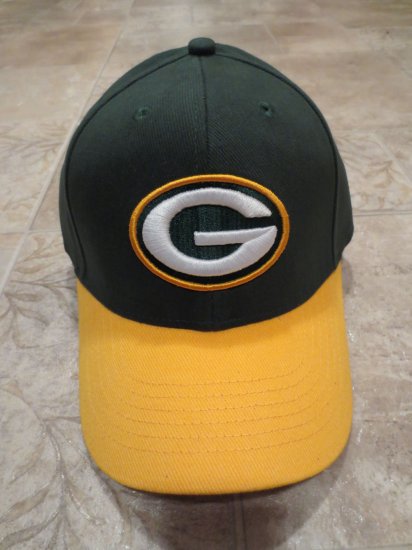 (image for) NFL Green Bay Packers Baseball Cap Hat, Green & Gold (62) - Click Image to Close