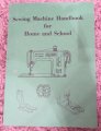 (image for) Book, Sewing Machine Handbook for Home and School