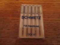 Schmetz, 705 Handicap, Quick-threading 90/14 Item N84, 5 Needles
