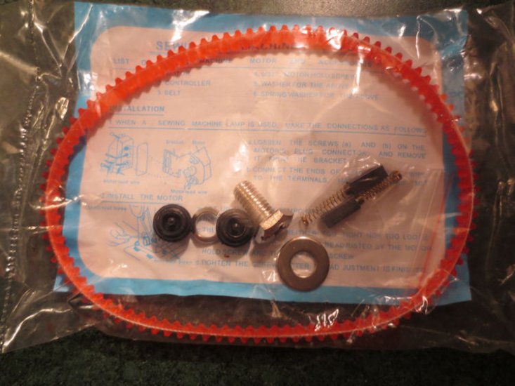 (image for) Belt Kit, 14 1/2" belt with Accessories for Standard Motor - Click Image to Close