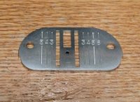 (image for) Needle Plate, Straight Stitch, Singer, Part 171468