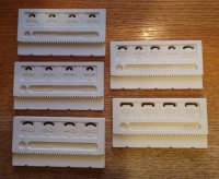 (image for) Templates, Buttonhole, Kenmore, 5 Templates, Item KT45-96-99