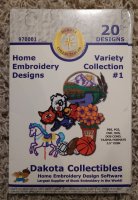 Dakota Collectibles Embroidery Design Software, 2 Discs, 970001