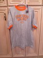 (image for) NFL Chicago Bears Gray & Orange Team Apparel T-Shirt, M (149)