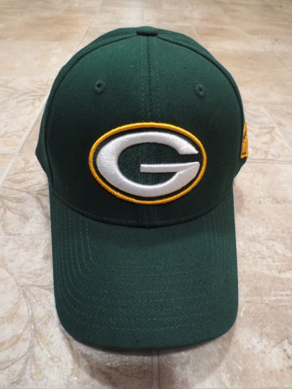 (image for) NFL Green Bay Packers Baseball Cap Hat, Green (61) - Click Image to Close