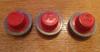 Cams, Simanco, Metal, Automatic Zigzagger Red Set, Item CMS-3