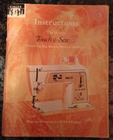 (image for) Singer Golden Touch & Sew Model 620 Instruction Manual, Original