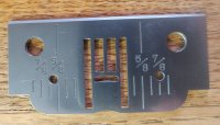 (image for) Needle Plate, Kenmore, Zig-Zag, Part 45747