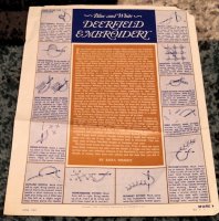 (image for) Deerfield Embroidery, Pages