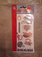 (image for) NFL Chicago Bears Temporary Tattoos (123)