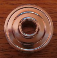 (image for) Bobbins, Rotary, Size of US Quarter, Metal, 6 Bobbins, Item 744