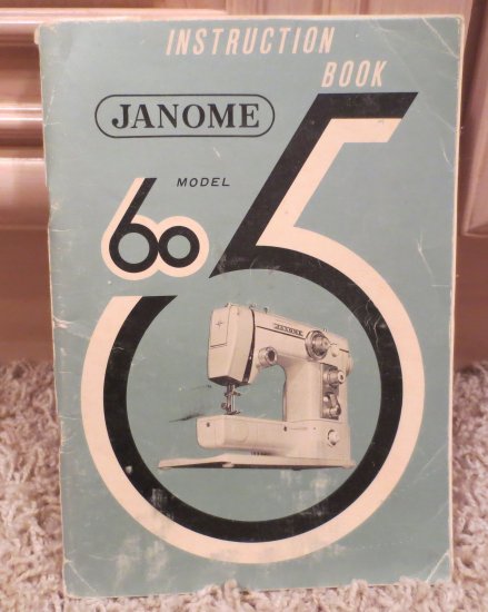 (image for) New Home Janome 605 Instruction Manual, Original - Click Image to Close