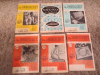 (image for) The Workbasket, 5 Issues, Aunt Ellen's How-to Book on Needlework