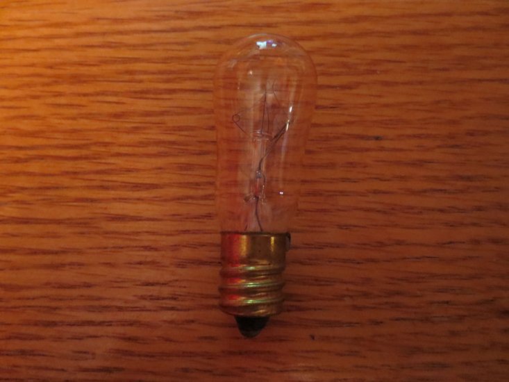 (image for) Light Bulb, Screw-in, Long, Item LBS7 - Click Image to Close