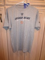 (image for) NFL Chicago Bears Equipment T-Shirt 60% Cotton 40% Poly, S (151)