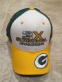(image for) NFL Packers Baseball Hat, 3 Times Super Bowl Champions (57)