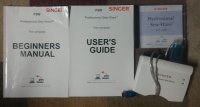 (image for) Singer PSW Professional Sew-Ware Ver. 1.00 Converter, Cable, CD-ROM, & 2 Manuals. No power cord.
