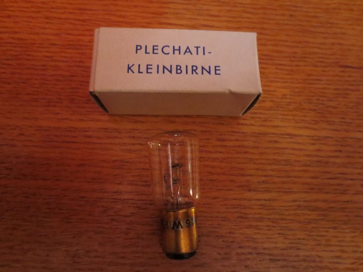 (image for) Light Bulb, Plechati-Kleinbirne, 15 Watts, Item LBPK - Click Image to Close