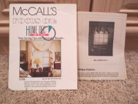 Pattern, 2 Patterns, McCall's 5796 & Bell Topper 5741, Curtains